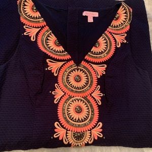 Size 8 - Navy - Lily Pulitzer dress - worn 2x